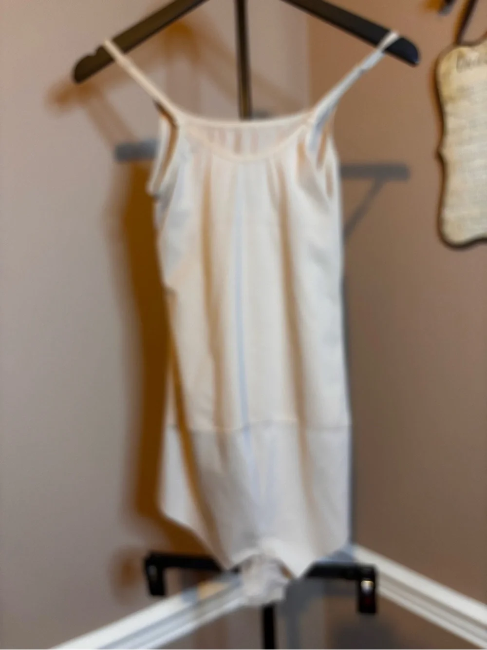 Maidenform Cream Shapewear with Adjustable Spaghetti Straps